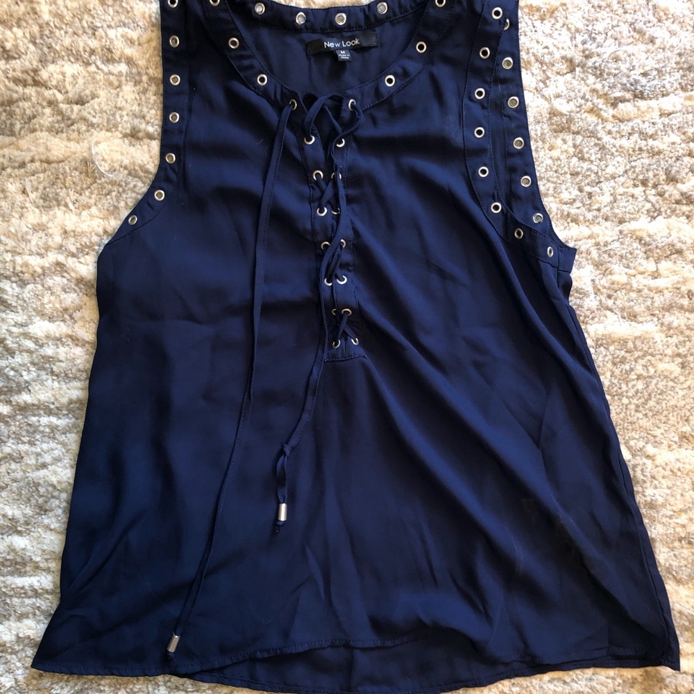 Navy Blue Tank